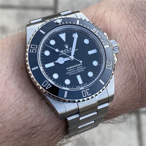 rolex submariner date 2020 review|Rolex Submariner 124060 thickness.